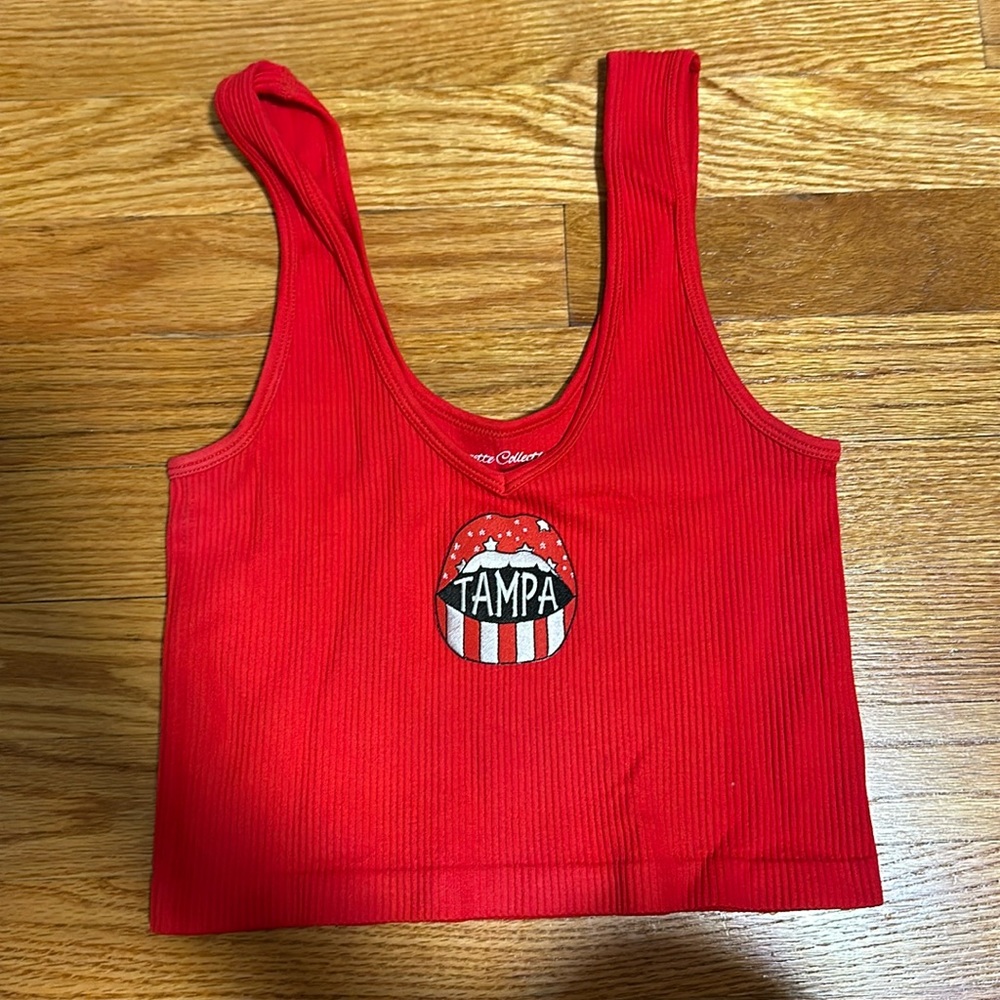 Custom University of Tampa tank top
